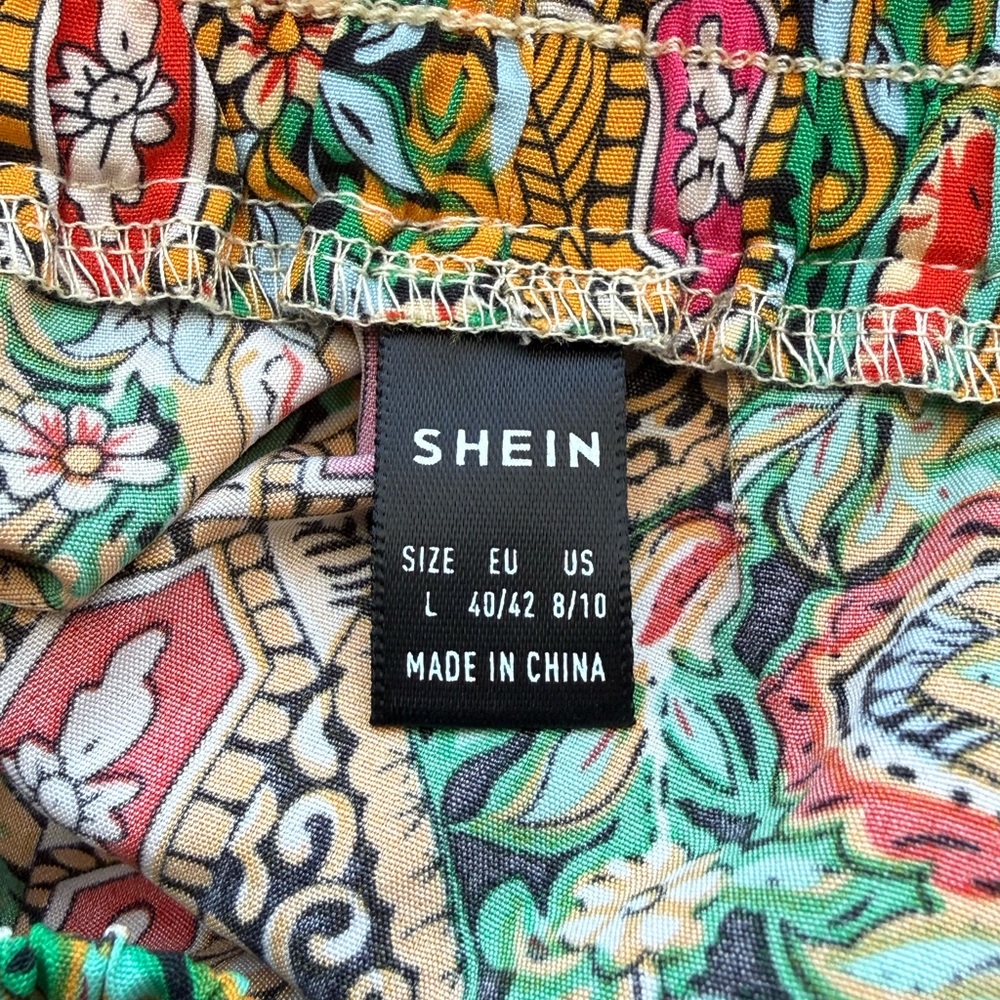 SHEIN Multicolor Paisley Maxi Skirt - Picture 5 of 6